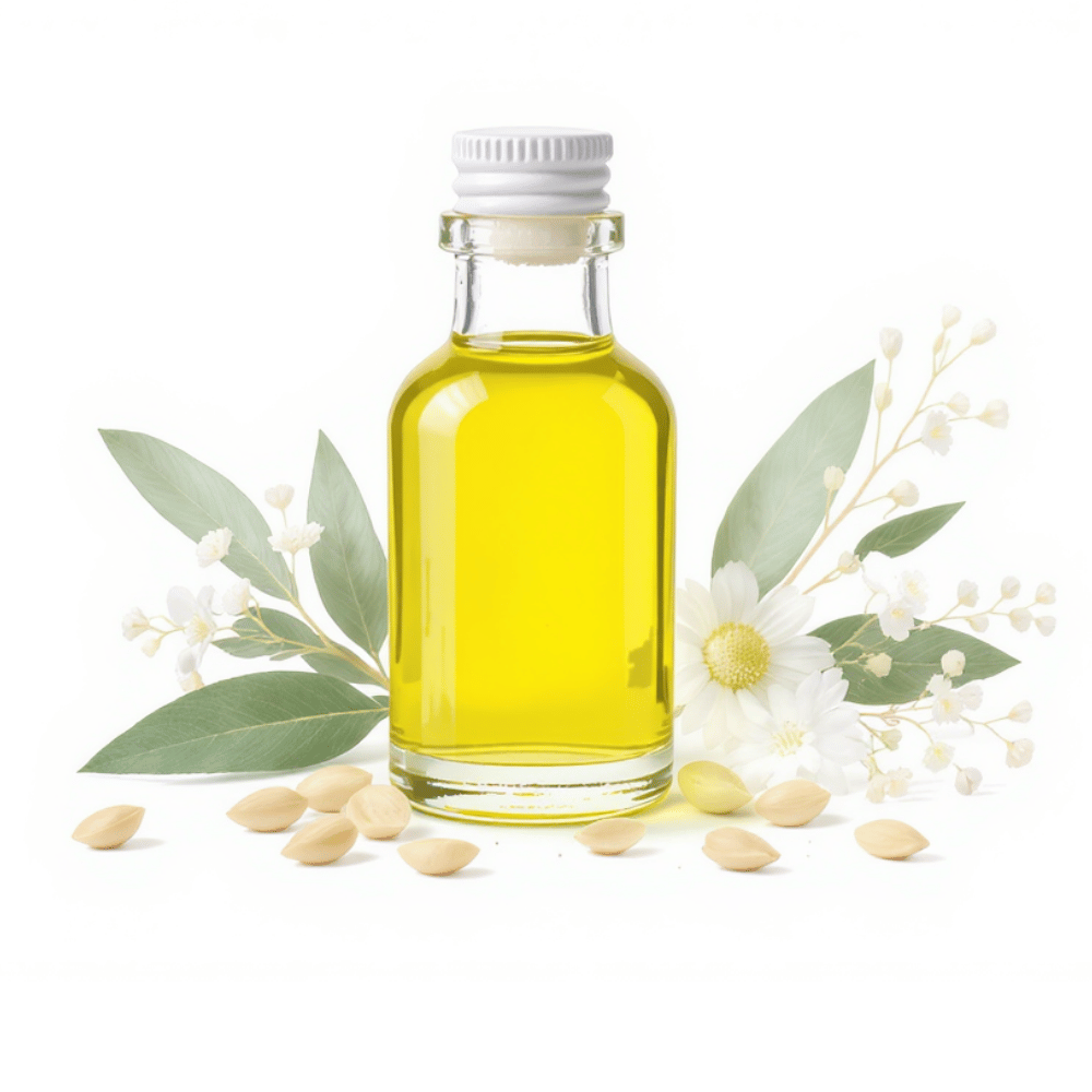 Flesje pure biologische jojobaolie met jojobazaden