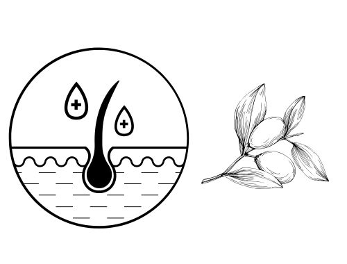 Hoofdhuidverzorging met jojoba olie