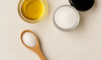 Zelf een natuurlijke lichaamsscrub maken met jojobaolie of abrikozenpitolie
