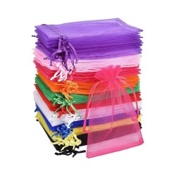 Organza Zakjes Kleurrijk