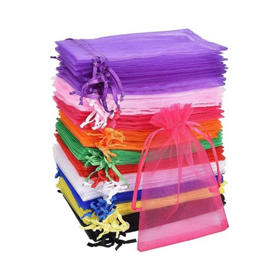 Organza Zakjes Kleurrijk
